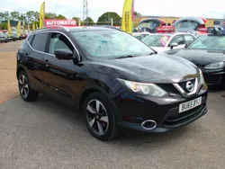 Black Used 2015 Nissan Qashqai N-TEC SUV | £8,495 (Fair price)