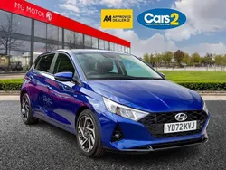 Blue Used 2022 Hyundai i20 Premium Hatchback | £14,880 (Fair price)
