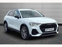 Glacier white Used 2024 Audi Q3 Black Edition SUV | £33,490 (Fair price)