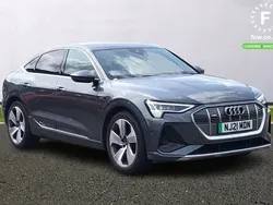 Grey Used 2021 Audi e-tron S-Line SUV | £24,999 (Fair price)