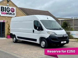White Used 2023 Citroën Relay Van | £16,494 (Good price)