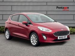 Red Used 2018 Ford Fiesta Titanium X Hatchback | £10,495 (Fair price)
