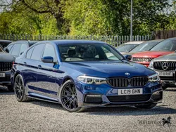 Blue Used 2019 BMW 540 M Sport Sedan | £24,250 (Fair price)