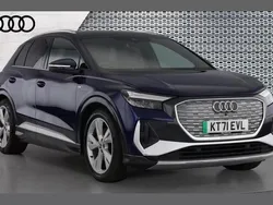 Blue Used 2021 Audi Q4 e-tron S-Line SUV | £22,867