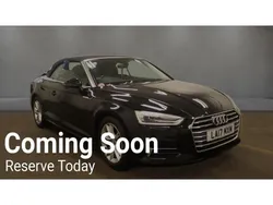 Black Used 2017 Audi A5 Cabriolet Sport Cabriolet | £14,489 (A bit pricey)