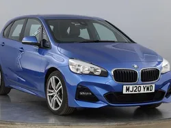 Blue Used 2020 BMW 218 Active Tourer M Sport MPV | £16,500 (Fair price)