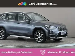 Grey Used 2018 BMW X1 xLine SUV | £16,597 (Fair price)