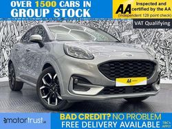 Silver Used 2021 Ford Puma ST-Line X SUV | £15,795 (Fair price)