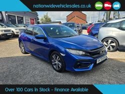 Blue Used 2020 Honda Civic SE Hatchback | £10,464 (Good price)
