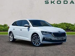 Moon white metallic Used 2023 Skoda Scala SE L Hatchback | £16,995 (Fair price)