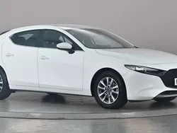 White Used 2022 Mazda 3 Hatchback | £14,999 (Good price)