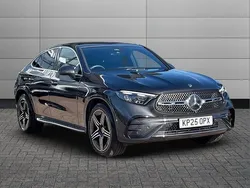 Grey Used 2025 Mercedes GLC300e AMG Line Premium Coupe | £52,990 (A bit pricey)