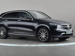 Black Used 2022 Mercedes EQC400 AMG line SUV | £25,798 (Fair price)