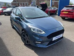 Chrome blue Used 2020 Ford Fiesta ST-Line Hatchback | £11,500 (Fair price)