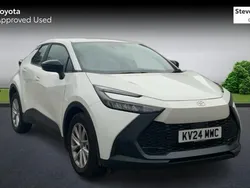 White Used 2024 Toyota C-HR SUV | £25,709 (Expensive)