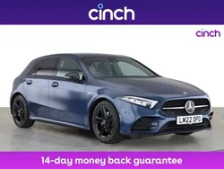 Blue Used 2022 Mercedes A180 Executive Hatchback | £22,949 (A bit pricey)