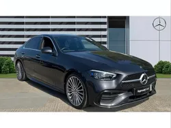 Grey Used 2022 Mercedes C200 AMG Line Premium Sedan | £31,056 (Fair price)