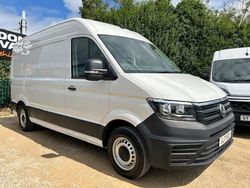 White Used 2021 VW Crafter Trendline Van | £18,450 (Good price)