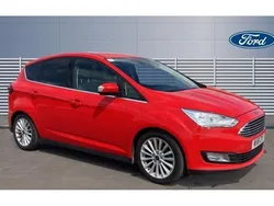Red Used 2018 Ford C-MAX Titanium MPV | £7,914 (Fair price)