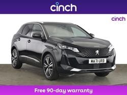 Black Used 2021 Peugeot 3008 Premium SUV | £15,699 (Fair price)