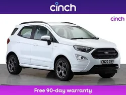 White Used 2022 Ford Ecosport ST-Line SUV | £12,799 (Fair price)