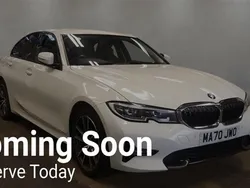 White Used 2021 BMW 318 Sport Line Sedan | £17,990 (Fair price)