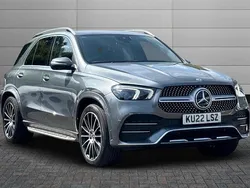 Selenite grey Used 2022 Mercedes GLE400 AMG line Estate | £46,350 (Fair price)