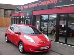 Red Used 2016 Nissan Leaf Acenta Hatchback | £5,995 (A bit pricey)