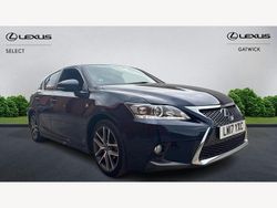 Blue Used 2017 Lexus CT200h Sport Line Hatchback | £12,998 (Fair price)
