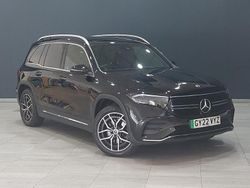 Black Used 2022 Mercedes EQB350 AMG Line Premium SUV | £28,998 (Fair price)