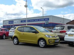 Yellow Used 2016 VW up! high up! Hatchback | £6,875 (A bit pricey)