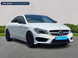 White Used 2014 Mercedes CLA45 AMG Sedan | £18,279 (Expensive)