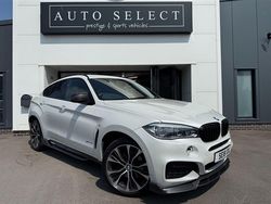 White Used 2018 BMW X6 M Sport SUV | £24,393 (Fair price)