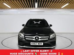 Black Used 2017 Mercedes GLC220 AMG line SUV | £16,149 (Fair price)