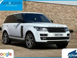 White Used 2017 Land Rover Range Rover SVAutobiography Dynamic Black SUV | £35,599 (Super price)