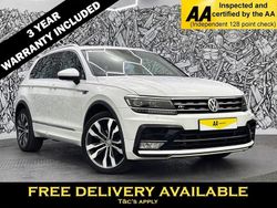 White Used 2016 VW Tiguan R-line SUV | £20,695 (Fair price)
