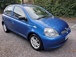 Blue Used 2003 Toyota Yaris Hatchback | £1,395 (Fair price)