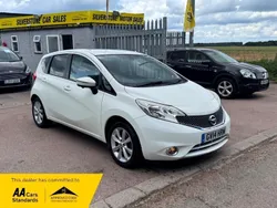 White Used 2014 Nissan Note S MPV | £6,745 (Fair price)