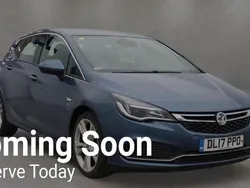 Blue Used 2017 Vauxhall Astra SRi Hatchback | £5,445 (Good price)