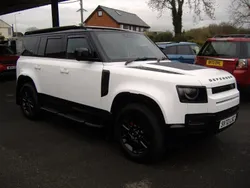 White Used 2022 Land Rover Defender Dynamic SUV | £60,995 (Expensive)