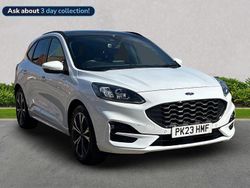 White Used 2023 Ford Kuga ST-Line X SUV | £20,687 (Fair price)