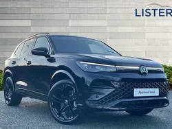 Deep black Used 2025 VW Tiguan R-line SUV | £44,000