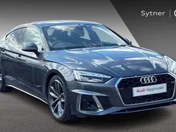 Grey Used 2023 Audi A5 Sportback S-Line Hatchback | £28,250 (Fair price)