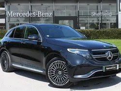 Black Used 2022 Mercedes EQC400 AMG Line Premium SUV | £26,985 (Fair price)