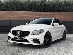 Used 2021 Mercedes C300 AMG line Sedan | £27,588 (Expensive)