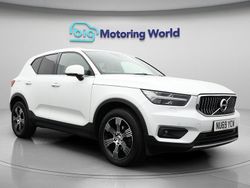 White Used 2019 Volvo XC40 Inscription SUV | £20,400 (Good price)