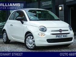 White Used 2017 Fiat 500 Pop Hatchback | £5,490 (Good price)