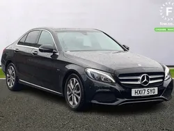 Black Used 2017 Mercedes C350e Active Sedan | £12,399 (Good price)