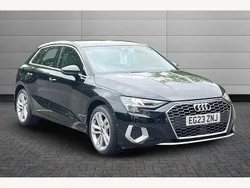 Mythos black Used 2023 Audi A3 Sport Hatchback | £22,450 (Fair price)