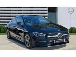 Black Used 2022 Mercedes CLA250 AMG Line Premium Plus Sedan | £27,579 (Fair price)